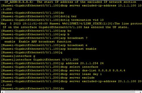 利用单臂路由实现跨VLAN通信与IP地址分配